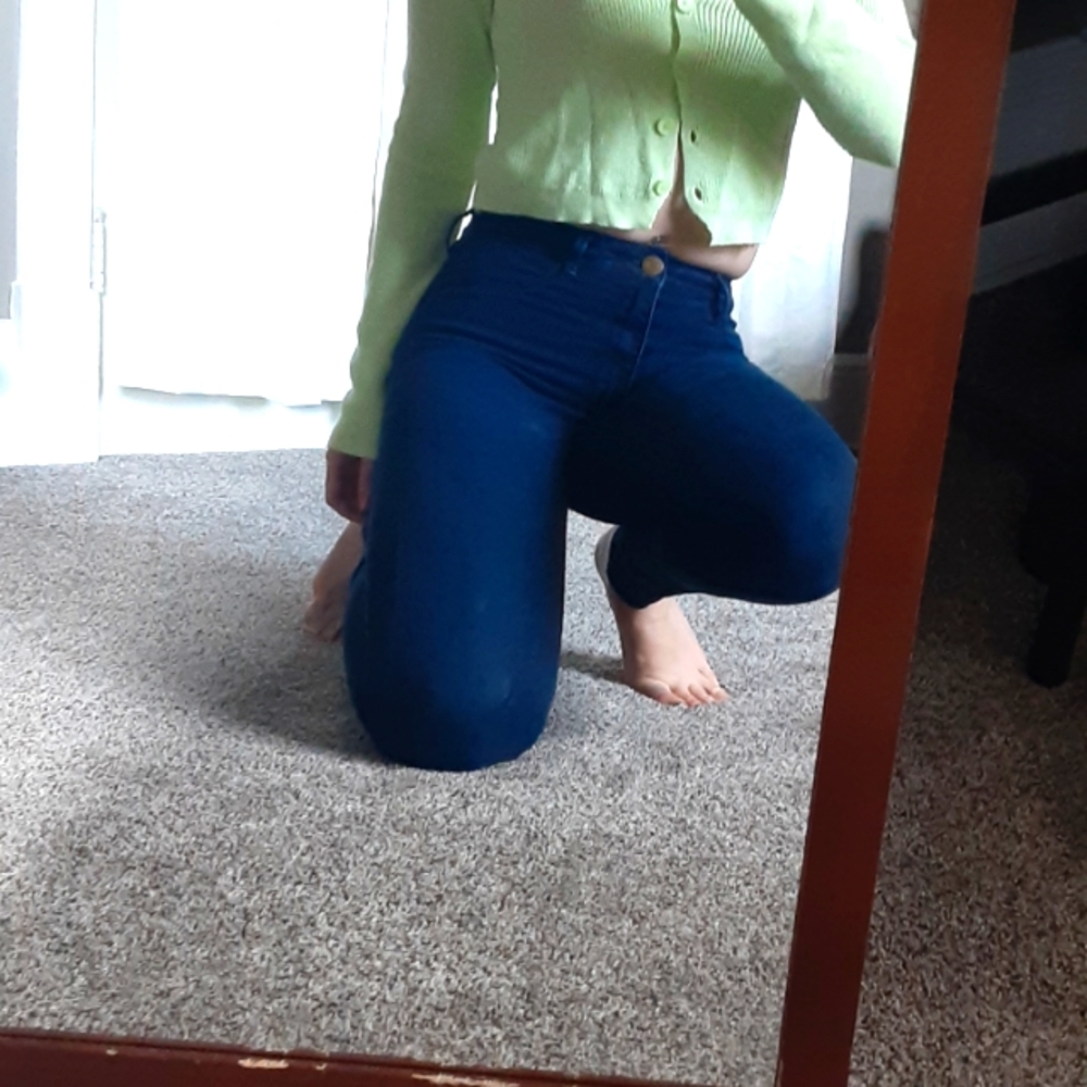 American Eagle Sky High Rise Jeans